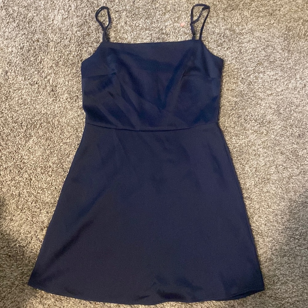 Navy mini dress from Francesca’s